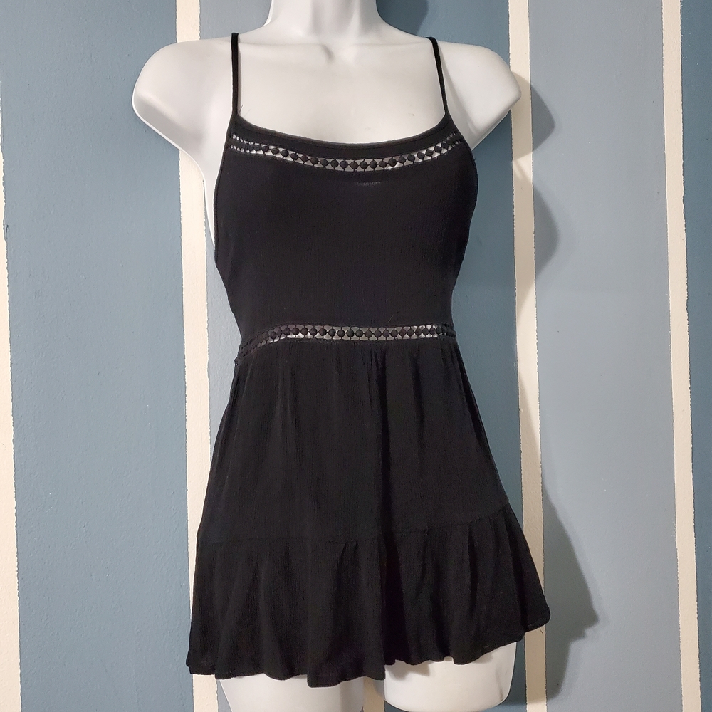Paper Crane Black Tank Top - Picture 4 of 11
